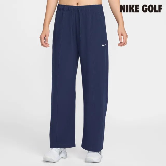 【NIKE GOLF】Nike One 女款 Dri-FIT 梭織寬褲 湛藍/白色(IQ0343-410)