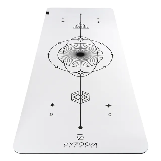 【BYZOOM FITNESS】TPE 健身墊 8mm 白