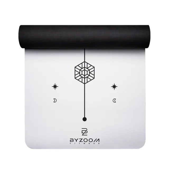 【BYZOOM FITNESS】TPE 健身墊 8mm 白