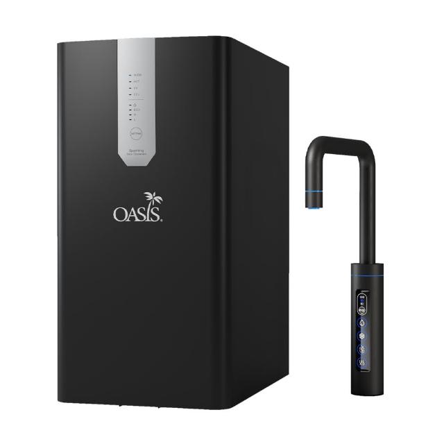 【美國OASIS】櫥下極奢氣泡三溫飲水機(配置OASIS 600G大流量RO淨水器)