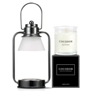 【COCODOR】小型融燭燈+香氛蠟燭170g(多款任選/官方直營/融蠟燈/禮盒送禮)
