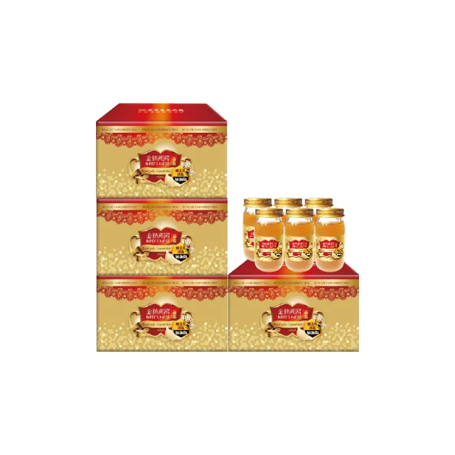 【華齊堂】蜂王乳金絲燕窩晶露5盒（其他規格）