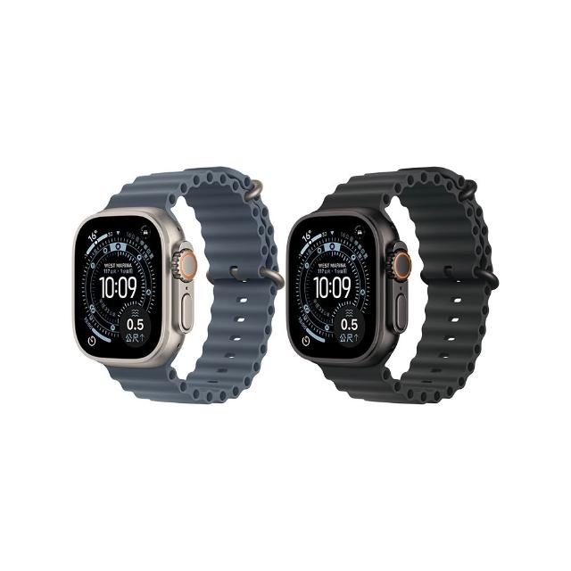 【Apple】Apple Watch Ultra 3 GPS+行動網路 49mm(鈦金屬錶殼搭配海洋錶帶)