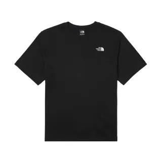 【The North Face】北臉 短袖上衣 男 女 中性 U TNF ESSENTIAL SMALL LOGO RELAXED SS TEE 黑 NF0A8GWEJK3