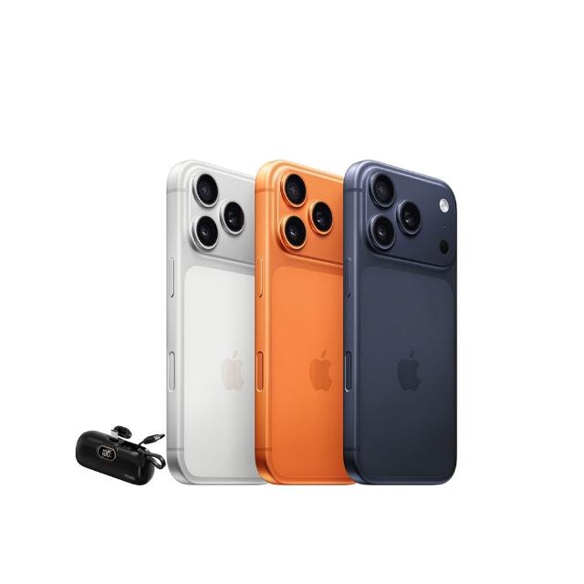 【Apple】iPhone 17 Pro(256G/6.3吋)(20W口袋快充行電組)