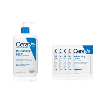 【CeraVe 適樂膚】momo限定組★長效清爽保濕乳 473ml_E(臉部身體乳液/張凌赫同款)