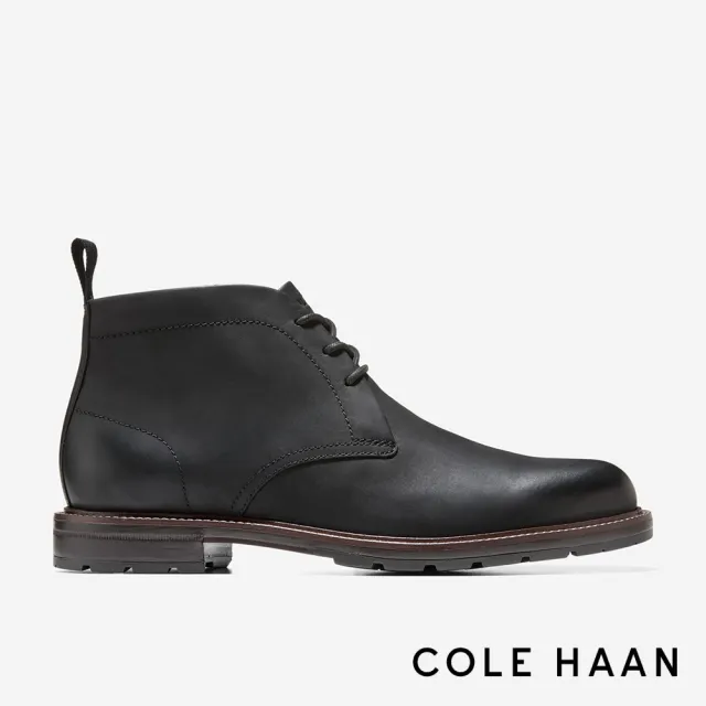 【Cole Haan】Roundhill Grand Chukka Boot 查卡靴 男款一般楦 黑色(C41518)
