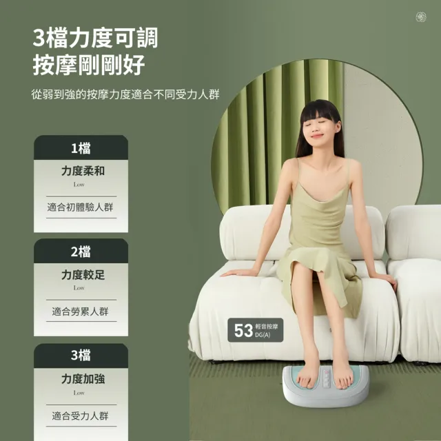 【ANTIAN】多功能智能腳部熱敷足療按摩器 全自動腿部揉捏按摩機 腳底儀