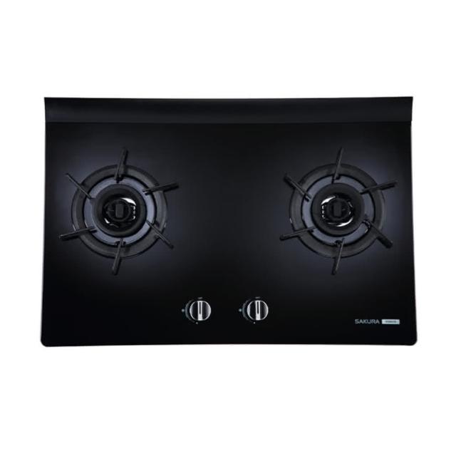 【SAKURA 櫻花】二口雙炫火玻璃檯面爐G-2921GB(原廠安裝)