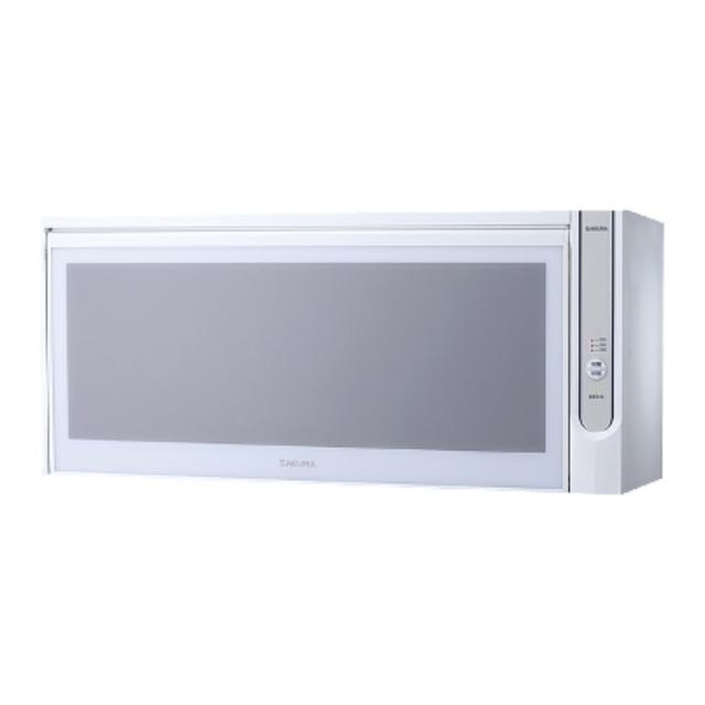 【SAKURA 櫻花】吊櫃式殺菌烘碗機80CM(Q-7565BWL原廠安裝)