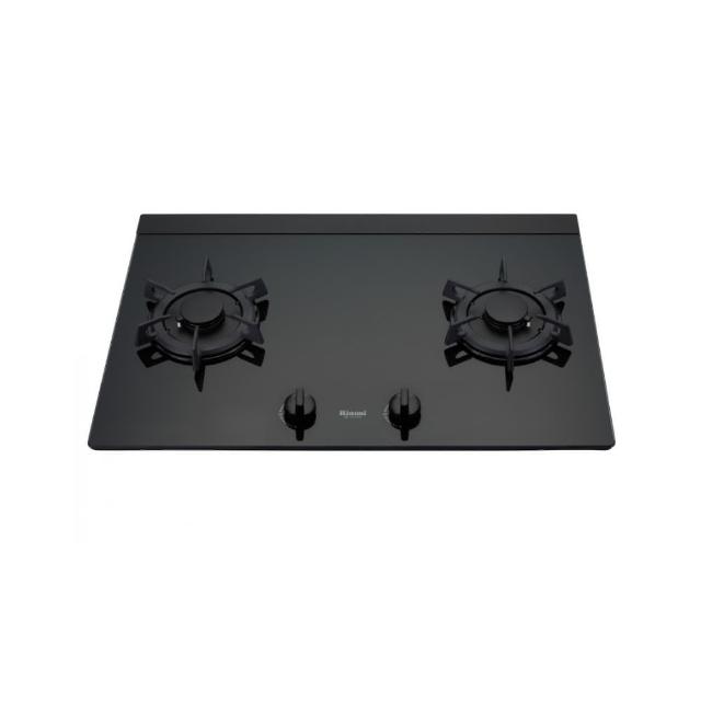 【林內】檯面式彩焱玻璃雙口爐RB-L2710G(原廠安裝)