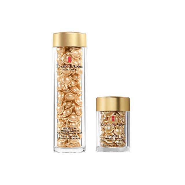 Elizabeth Arden雅頓 黃金膠囊 雅頓黃金膠囊是專為追求緊緻肌膚與燃燒脂肪的女性設計的高階保養產品,結合黃金精華與獨特配方,有效修復肌膚細胞、提升肌膚彈性與保濕力,同時促進代謝,幫助減少脂肪堆積,打造健康透亮肌膚。