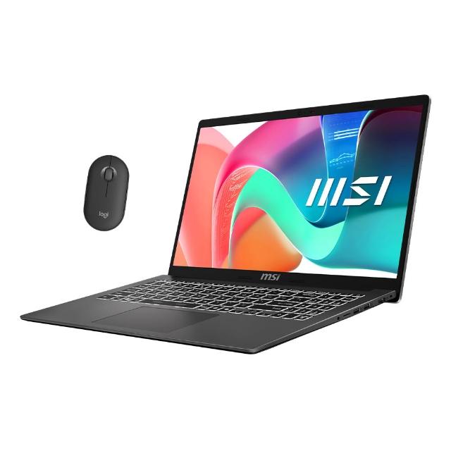 無線滑鼠★【MSI 微星】15吋i3商用效能筆電(Modern 15/i3-1315U/8G/512G SSD/Win11/F13MG-049TW)