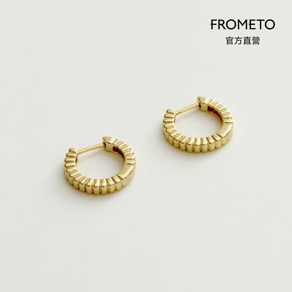【FROMETO】絮語｜全純銀耳環 贈禮盒包裝 (輕珠寶 / 生日禮物)