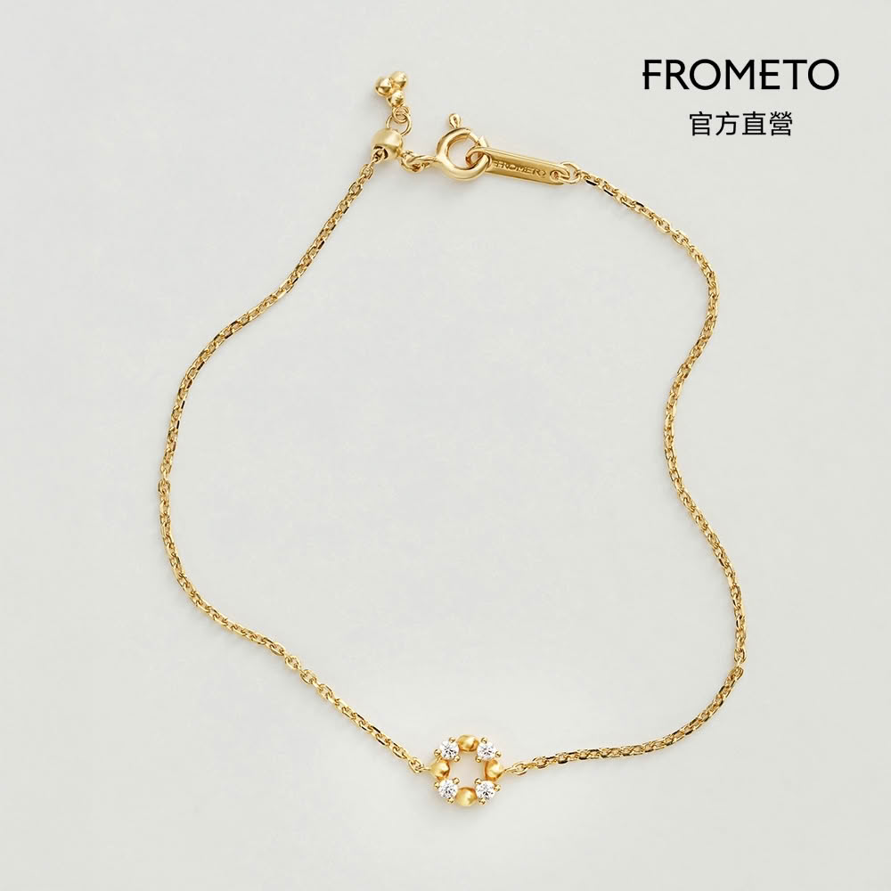 【FROMETO】星簇｜全純銀手鍊 贈禮盒包裝 (輕珠寶 / 生日禮物)
