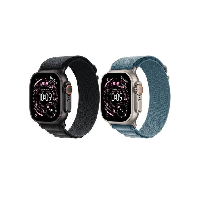 三合一充電座組【Apple】Apple Watch Ultra 3 GPS+行動網路 49mm(鈦金屬錶殼搭配越野錶環)