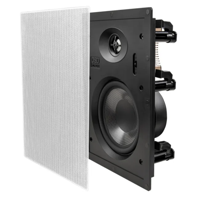 美國OSD AUDIO T63無邊框崁頂/入牆長方形6.5吋雙音路喇叭(一對)