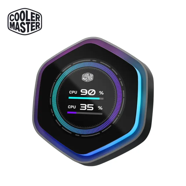 【Cooler Master 酷碼】ML Atmos II 替換上蓋: LCD 黑色