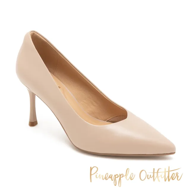 【Pineapple Outfitter】百搭不退流行羊皮高跟鞋PRANEE-1(粉色)