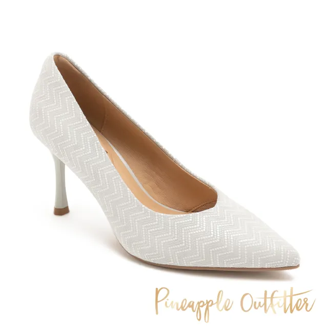 【Pineapple Outfitter】百搭不退流行羊皮高跟鞋PRANEE-1(藍色)