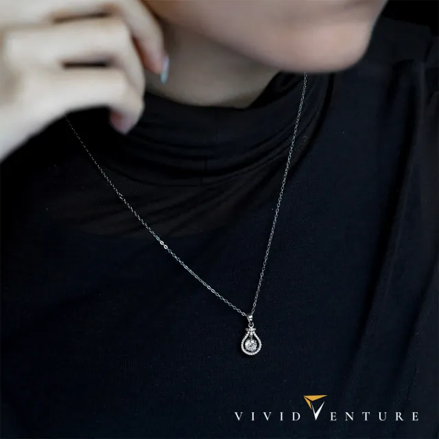 【Vividventure 亞帝芬奇】99狂購限定 鉑金 GIA 50分 DVVS2 3EX 八心八箭 天然鑽石 真鑽 項鍊 幸福代表