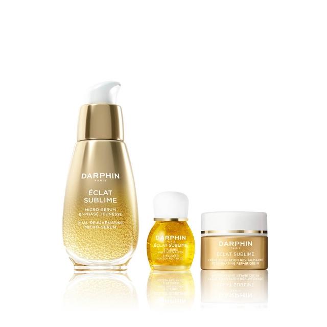 【DARPHIN 朵法】金緻奢光療癒組(金緻再生奢光露30ml/小金球精露/雙11限定)