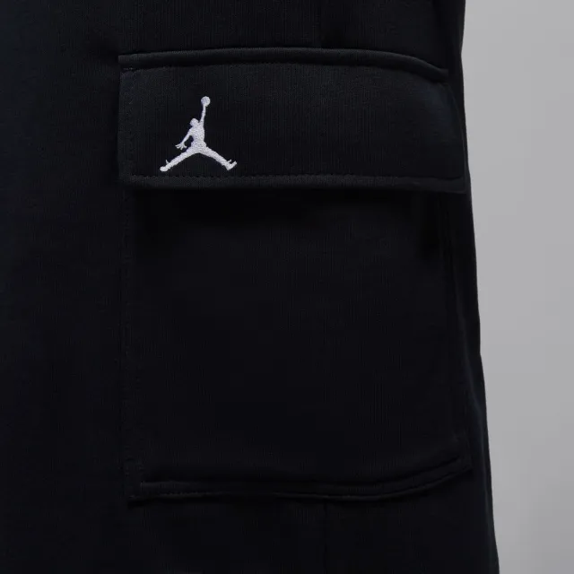 【NIKE 耐吉】長褲 女 AS W J BRK FLC FT CARGO PANT 喬丹 運動 休閒 寬鬆 工裝褲 黑 (IF1061010)