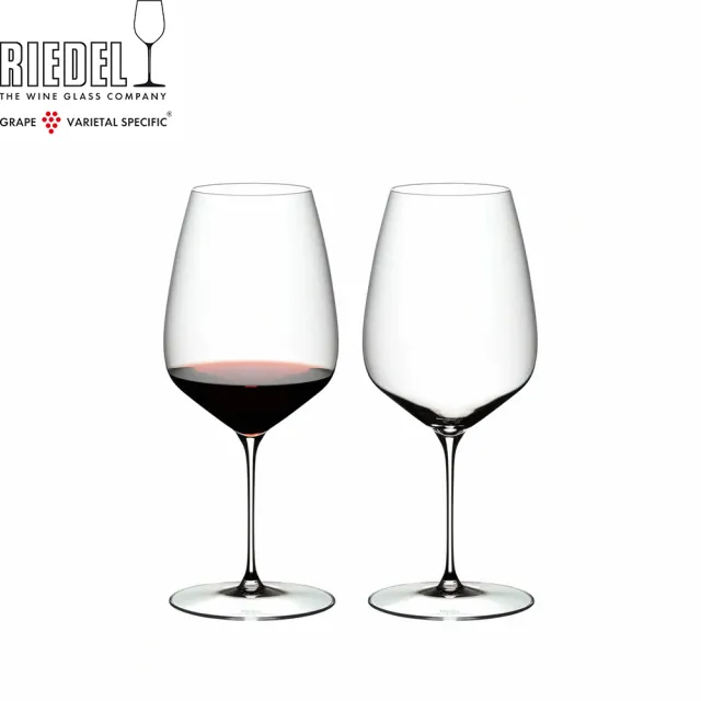 【Riedel】Veloce 卡本內紅酒杯-2入組(極致輕量鑽石杯型)