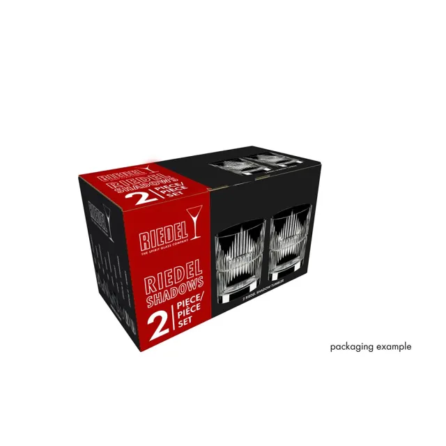 【Riedel】Tumbler Collection Shadows 威士忌杯-2入組