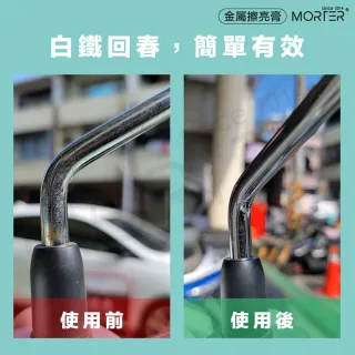 【MorTer】電鍍膏 白鐵膏 除鏽 德國 清潔 保養 恢復光澤 拋光膏 金屬擦亮膏 亮光膏 電鍍蠟 亮光蠟