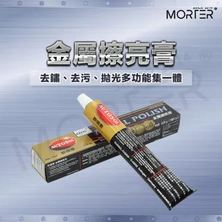 【MorTer】電鍍膏 白鐵膏 除鏽 德國 清潔 保養 恢復光澤 拋光膏 金屬擦亮膏 亮光膏 電鍍蠟 亮光蠟