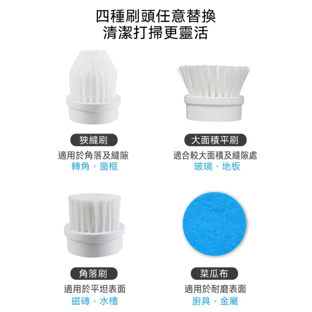 【THOMSON】手持電動清潔 IPX7防水 無線可充電 廚房 浴室 鞋子 過年大掃除 TM-SAUW02C