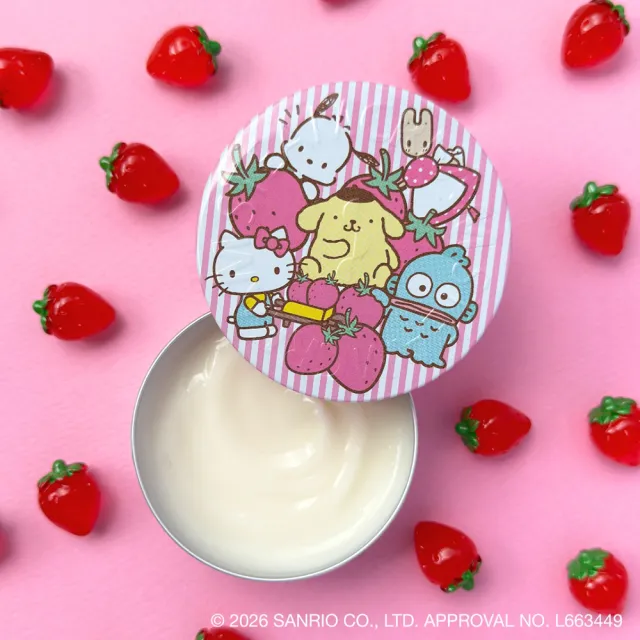 【STEAMCREAM 蒸汽乳霜】1616/三麗鷗草莓祭 75g / 1入(官方直營 / 高效保濕 / 純素保養)