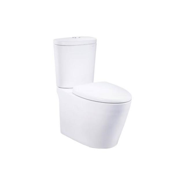 【CAESAR 凱撒衛浴】二段式加高省水馬桶/管距40(CF1448 基本安裝)