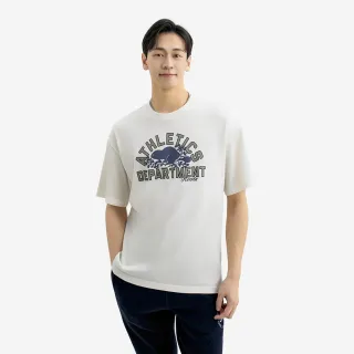 【Roots】Roots男裝-ATHLETIC DEPT T-BEAVER 短袖上衣(白色)