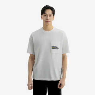 【Roots】Roots男裝-ATHLETICS DEPARTMENT 短袖上衣(米白色)