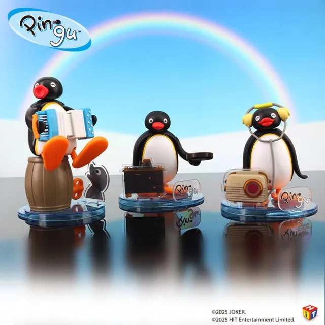 【ToysRUs 玩具反斗城】Pingu企鵝家族-驚喜悠閒度日發條公仔- 隨機發貨