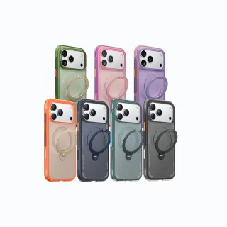 【TORRAS 圖拉斯】Ostand Spin Air iPhone 17系列磁吸四象限旋轉支架氣囊防摔手機殼