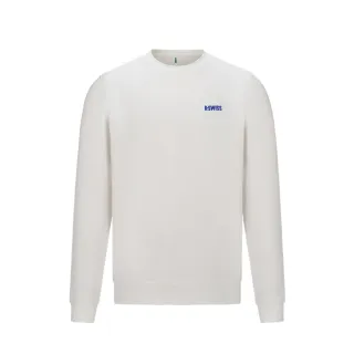 【K-SWISS】運動長袖 MTMKC7532UMHT15 圓領 中性 男款 女款 米色 1712459-115