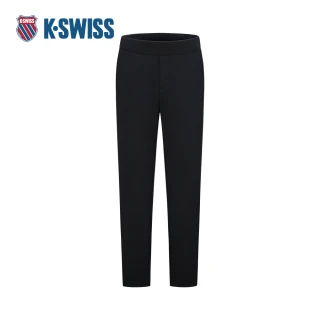 【K-SWISS】運動長褲 M BRUSHED PQ PANT 休閒 男款 黑色 1012074-008