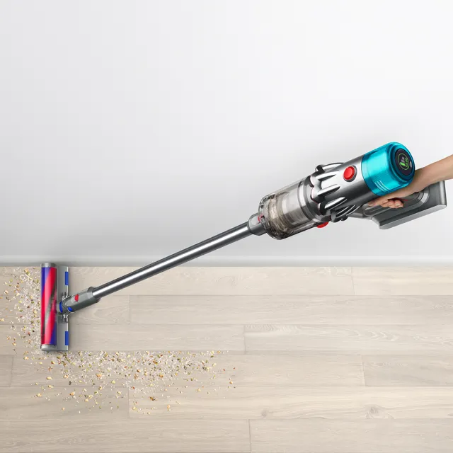 【dyson 戴森】限量福利品 V12 Origin SV44 輕量無線吸塵器(銀灰)