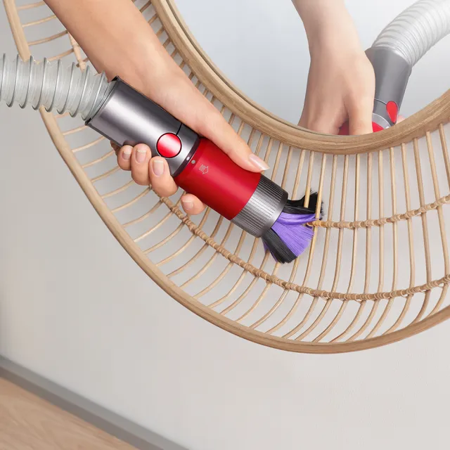 【dyson 戴森】限量福利品 V12 Origin SV44 輕量無線吸塵器(銀灰)