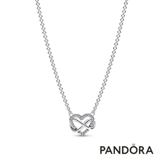 【Pandora 潘多拉】無限璀璨愛意短項鏈 (情人節 生日禮物 飾品 流行精品)