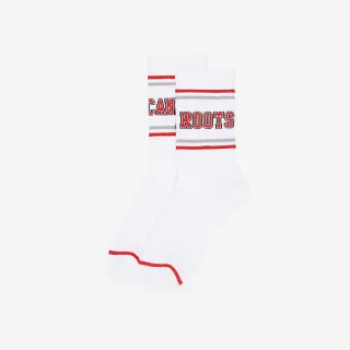 【Roots】Roots 配件- NORTHERN ROOTS ATHLETIC 襪子(亮紅色)