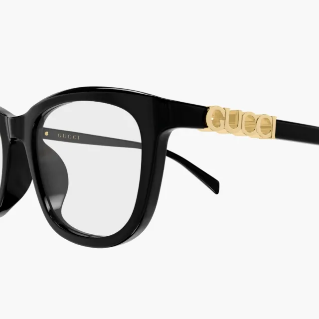 【GUCCI 古馳】方形膠框光學眼鏡(GG2035OA-001)
