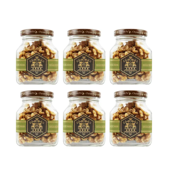 【CHYUANFA 泉發蜂蜜】蜂蜜核桃80g六入(核桃 堅果)