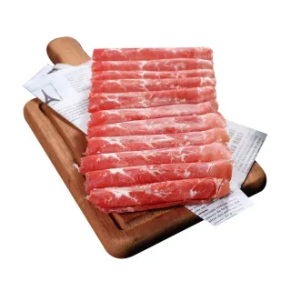 【勝崎生鮮】巴拉圭亞伯丁黑牛極鮮嫩肩牛肉片8盒組(200公克±10% / 1盒)