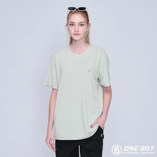 【ONE BOY】冰感A級冰科技透氣無印痕紋理冰鋒T恤(N240808)