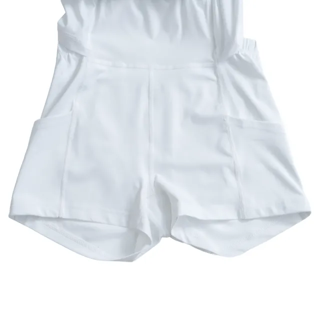 【SKECHERS】女連身裙(DR54WHT)