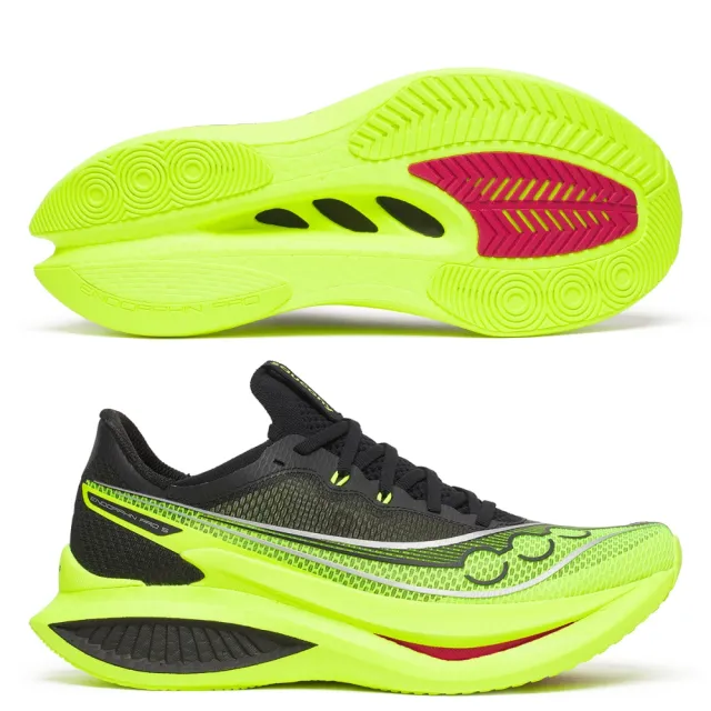 【SAUCONY 索康尼】ENDORPHIN PRO 5 男款 碳纖維板 路跑鞋 S21064 白 銀 黑 螢光粉 螢光黃 藍綠 馬拉松